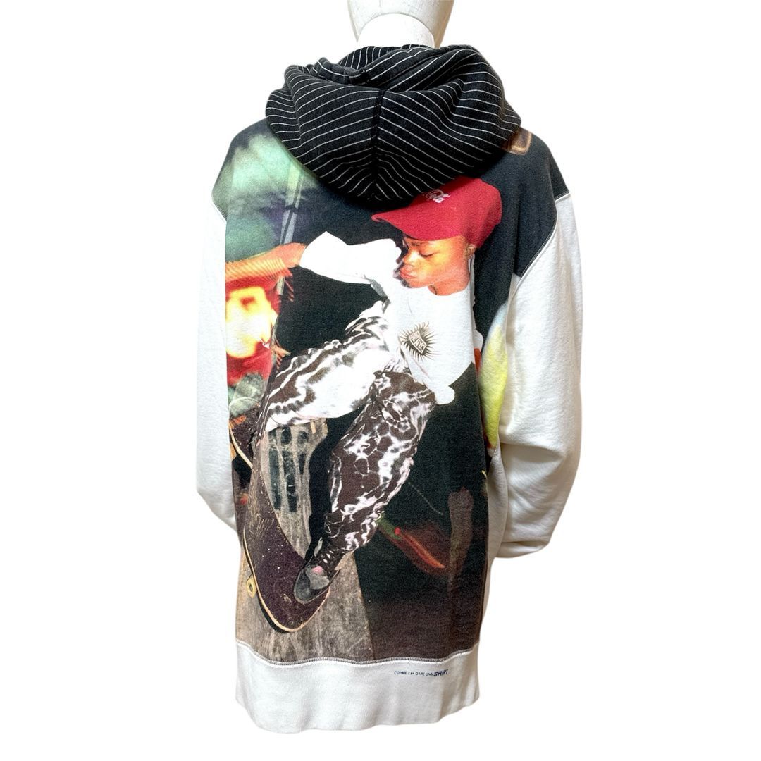 希少 美品□ Supreme×CDG ミラーBOXロゴ パーカー M - メルカリ