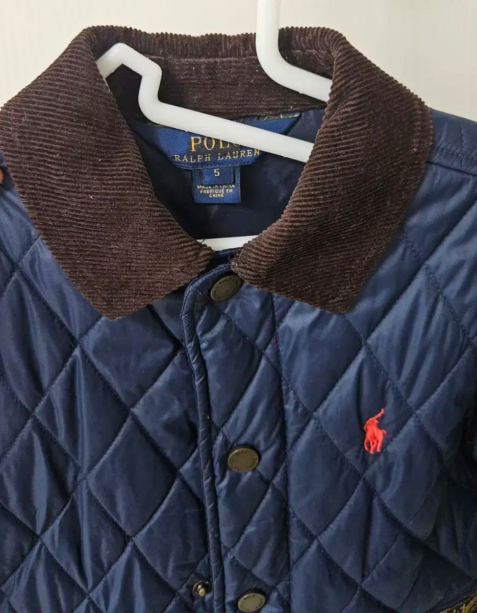 ポロキッズ キルティングジャケット