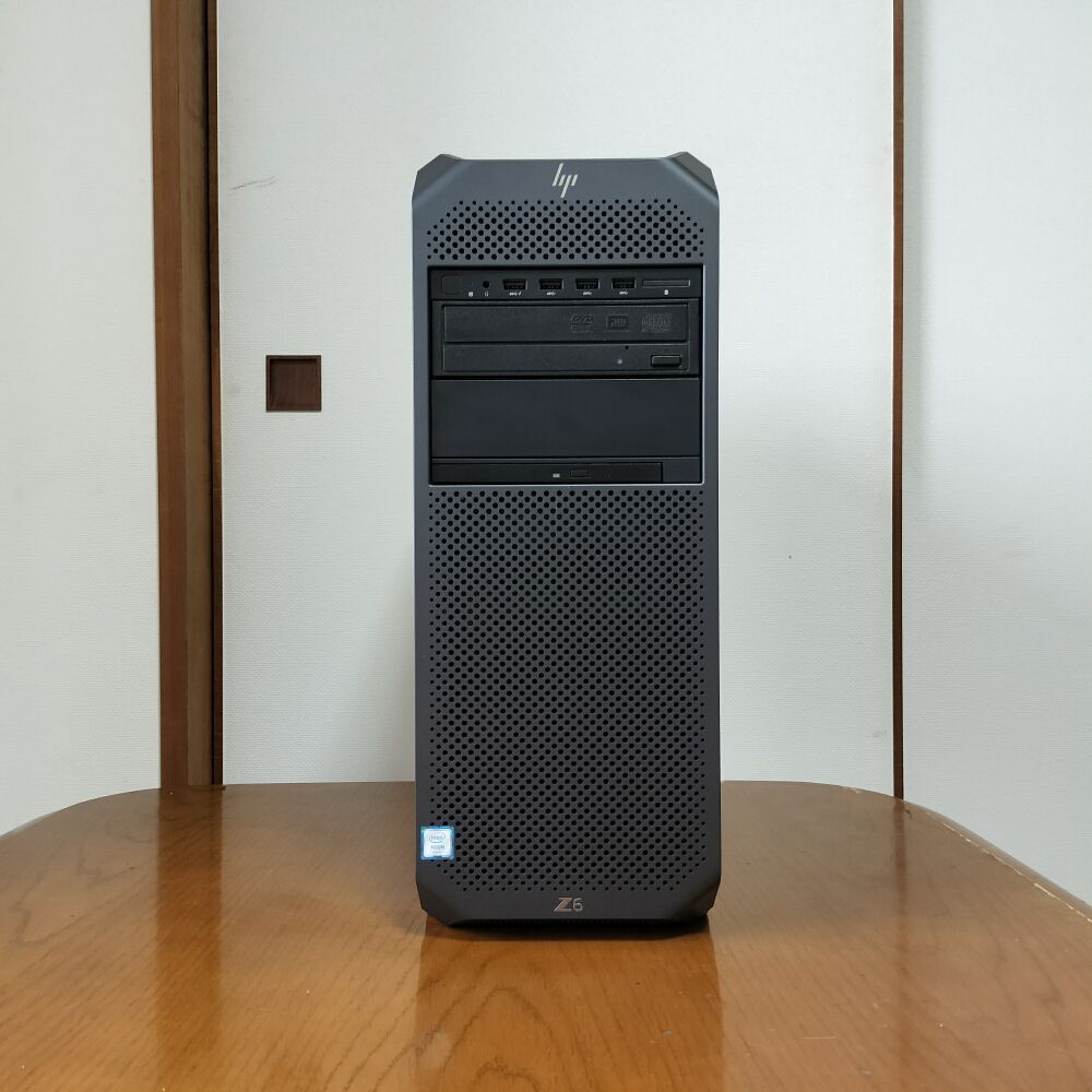 AI PC ハイエンド HP Z6 G4 ワークステーション Xeon Platinum 8168 Core i9-11900K超 2基 最大3.70GHz 48c|96t メモリ384GB Quadro RTX5000搭載 ゲーミングPC