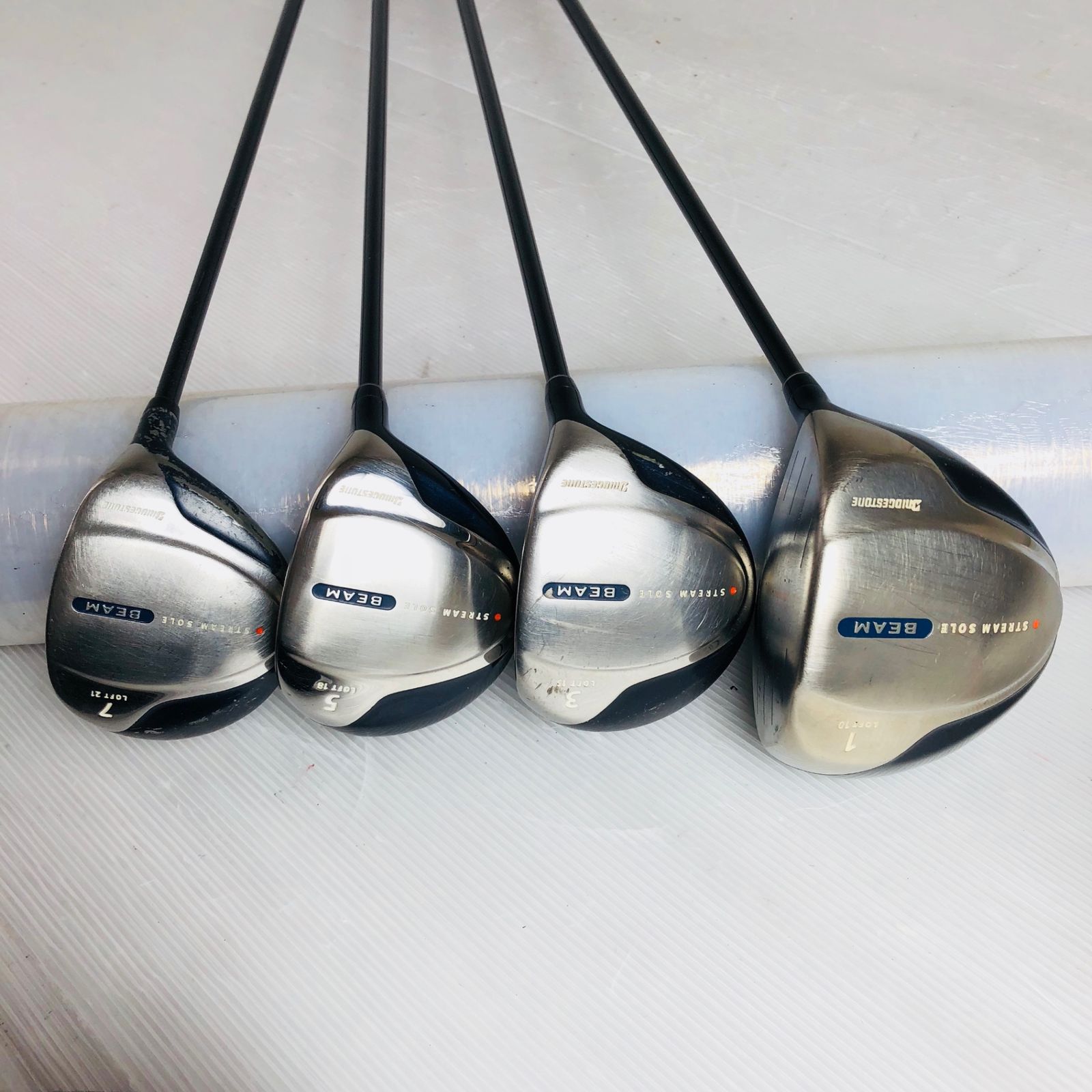 BEAM ビーム MIZUNO ミズノ メンズ ゴルフ クラブ セット 入門 バッグ付き フルセット 右利き パター付 Y 126