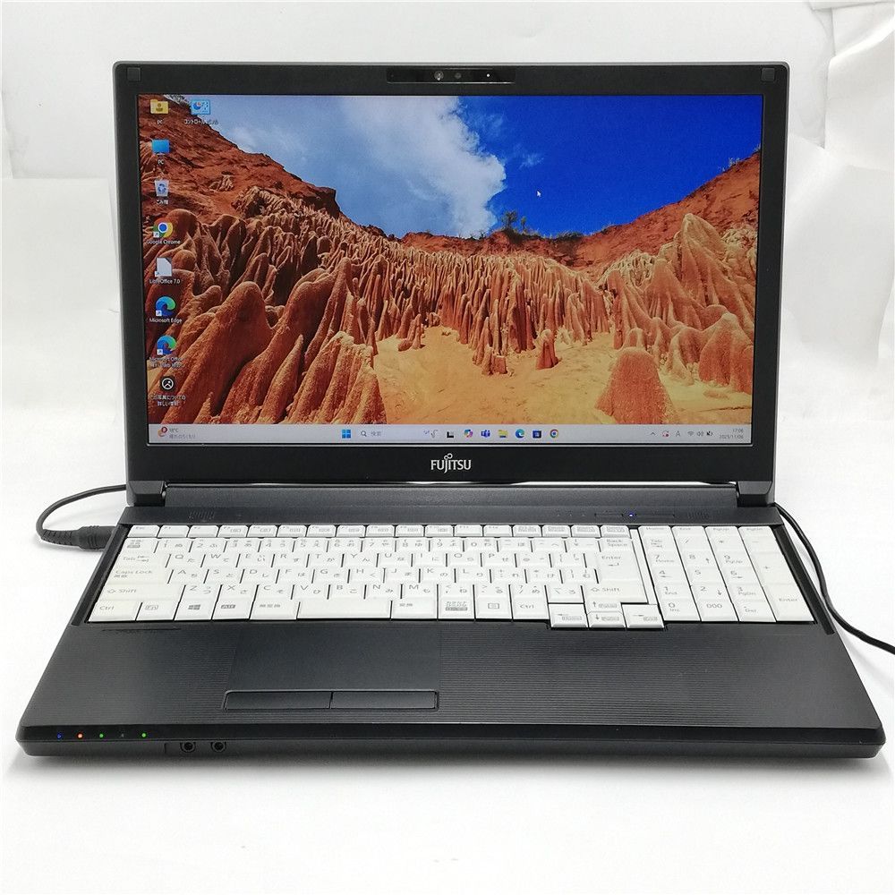 Wi-Fi有 富士通 ノートパソコン A579 A Core i5 8365U 16GB 高速SSD 無線LAN Bluetooth カメラ Windows11 Office 即使用可