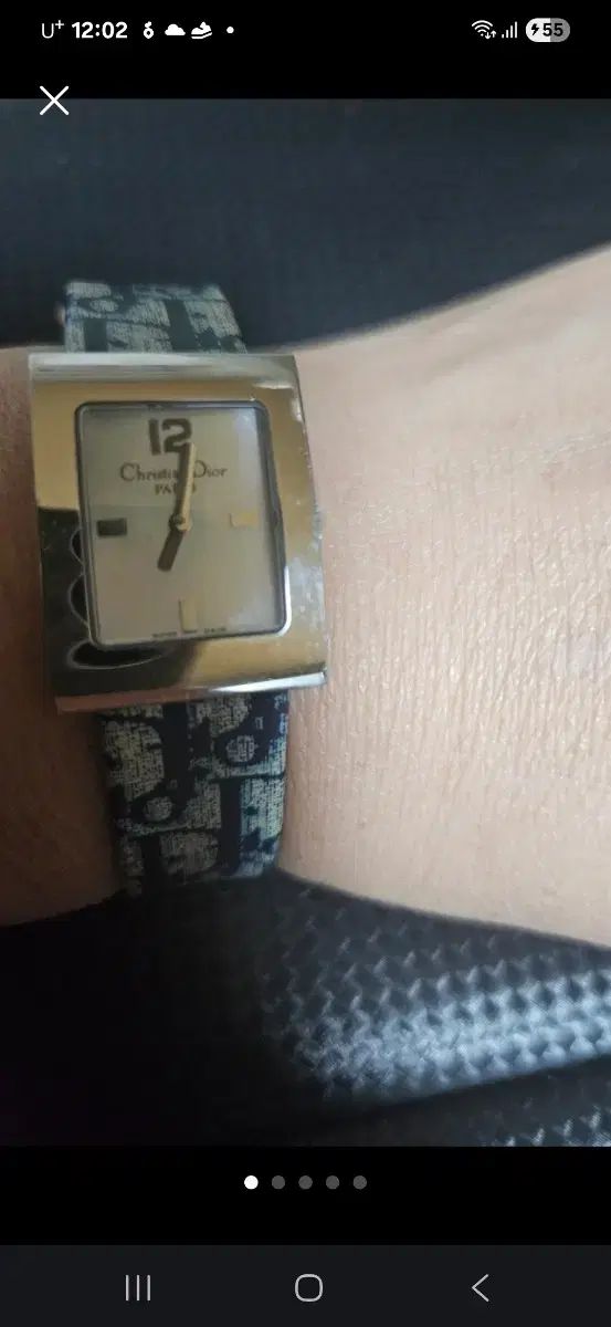 クリスチャンディオール オブリーク 時計