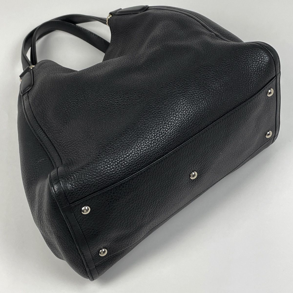 グッチ GUCCI ソーホー トートバッグ フリンジ インターロッキングG トートバッグ レザー ブラック 282309 レディース