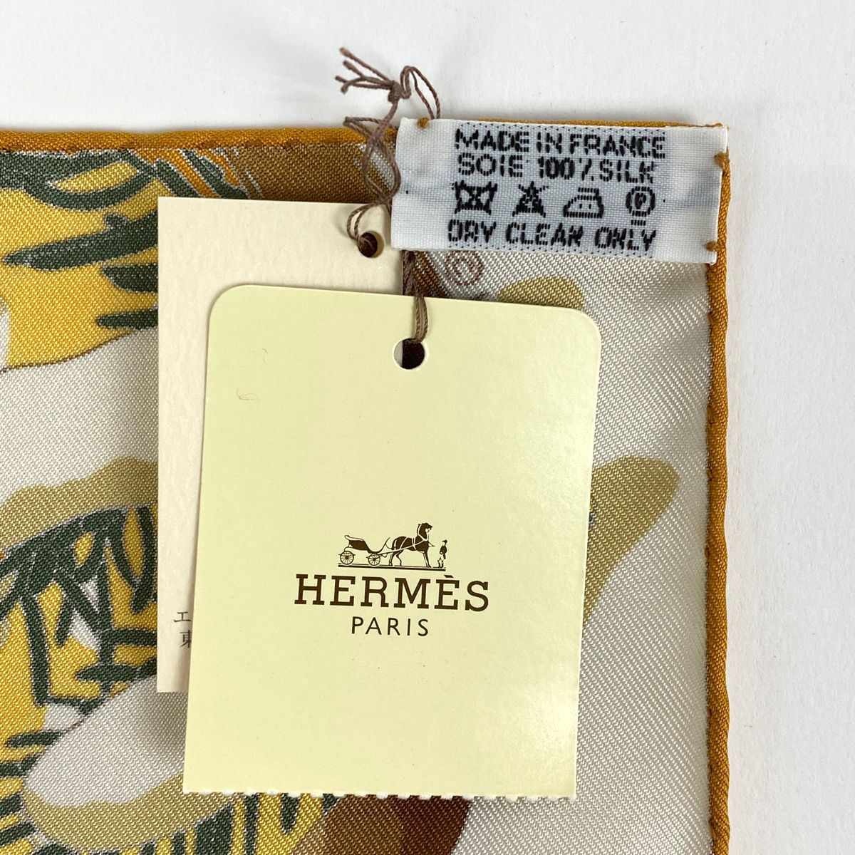 エルメス HERMES プチ カレ Noel au 24 Faubourg フォーブル24番地のクリスマス スカーフ シルク ブラウン マルチカラー レディース