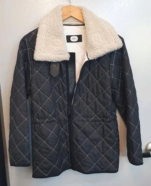 DEWL キルティング ボア フリース アウター S