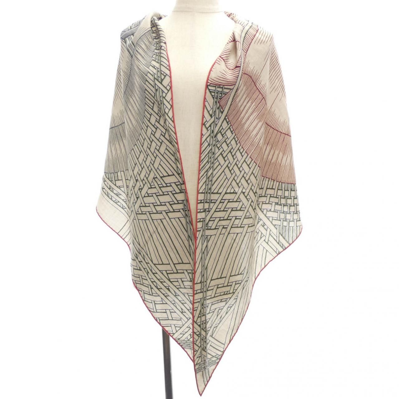 エルメス HERMES MASAN-MASAN H363684S トイライアングルジェアン ショール