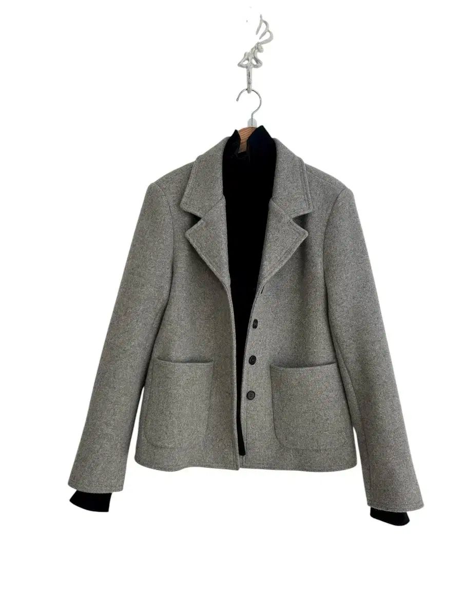 メランジュグレー Classic ウール ジャケット