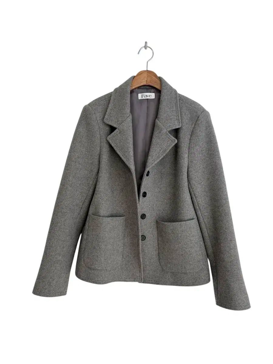 メランジュグレー Classic ウール ジャケット GULLKHAN_COM