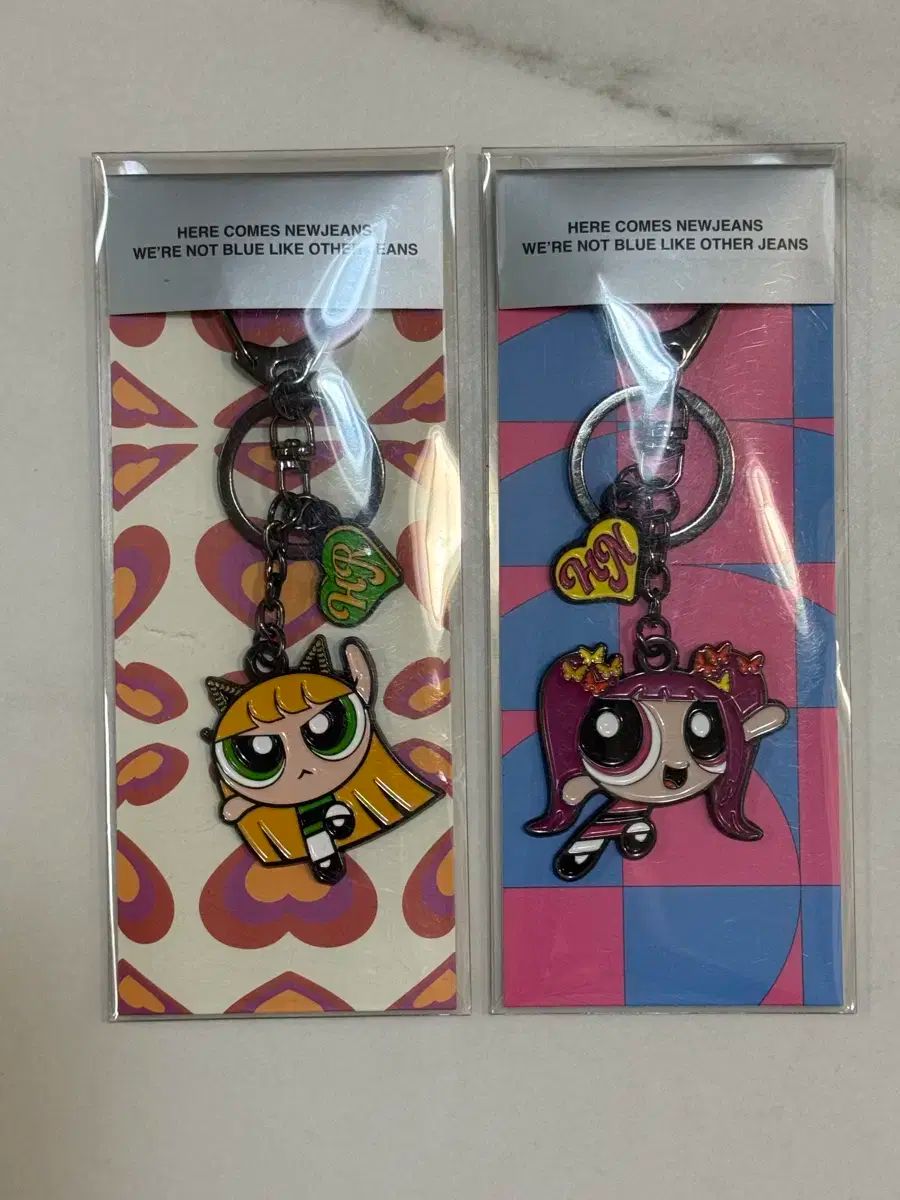 NewJeans ニュージーンズ パワーパフガールズ キーホルダー