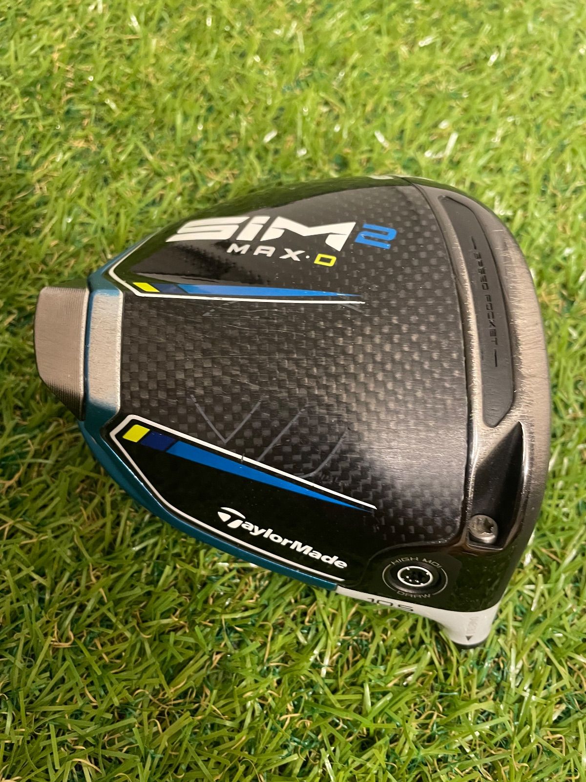 TaylorMade テーラーメイド SIM 2 MAX-D 10.5° ヘッド ヘッドカバー付属 右利き メンズ
