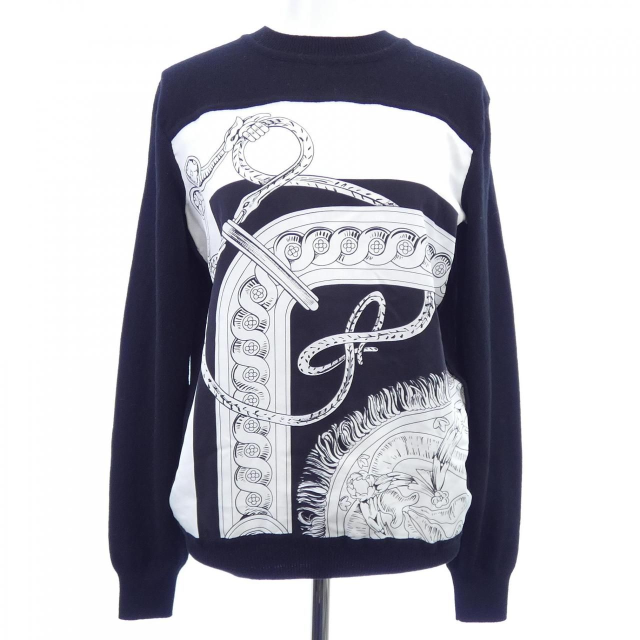 エルメス HERMES 07 7758 ツイルレーヌ ニット