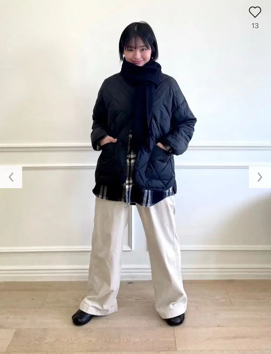 ユニクロ コーデュロイワイドパンツ S