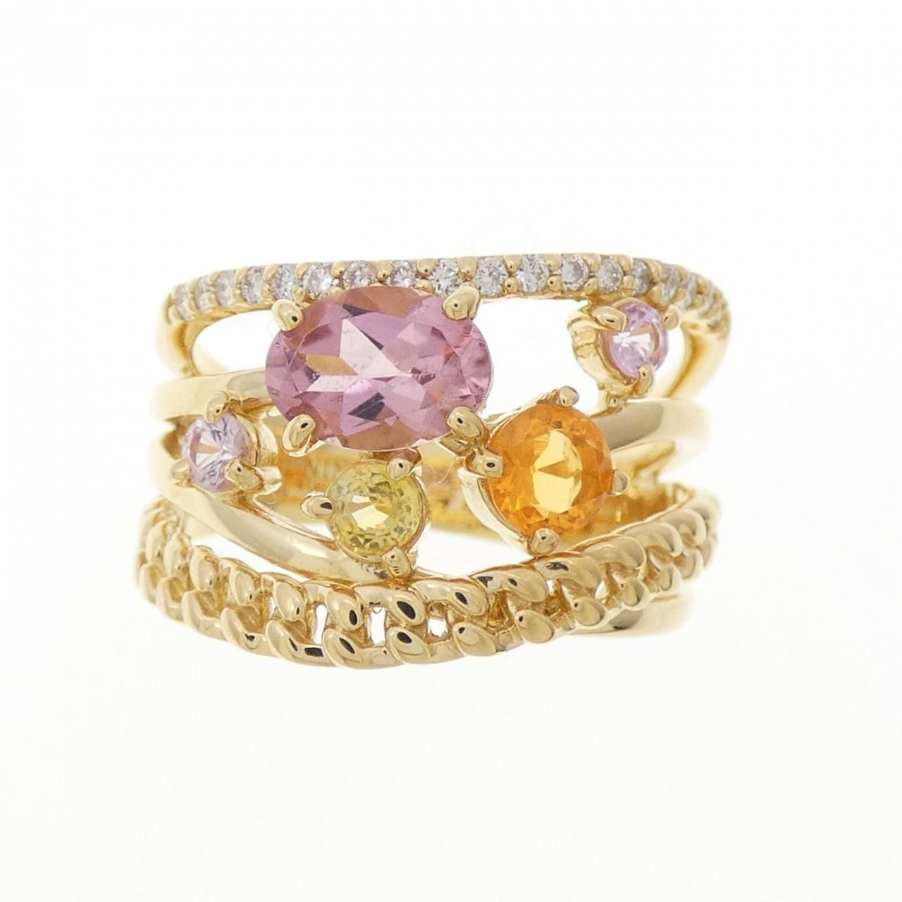 カラーストーン リング