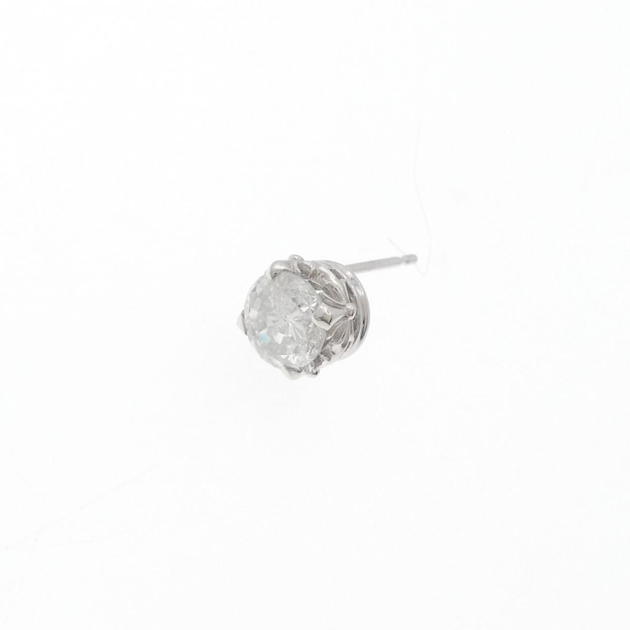 ユキザキ ダイヤモンド ピアス 1.016CT 片耳