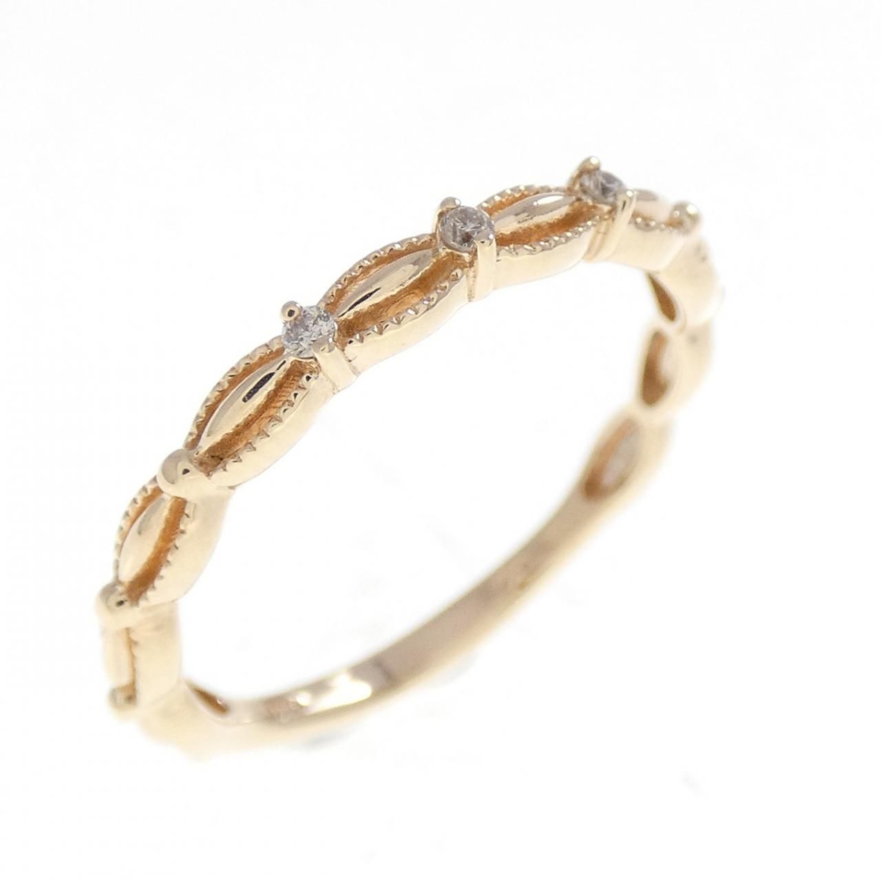 アガット ダイヤモンド リング 0.02CT