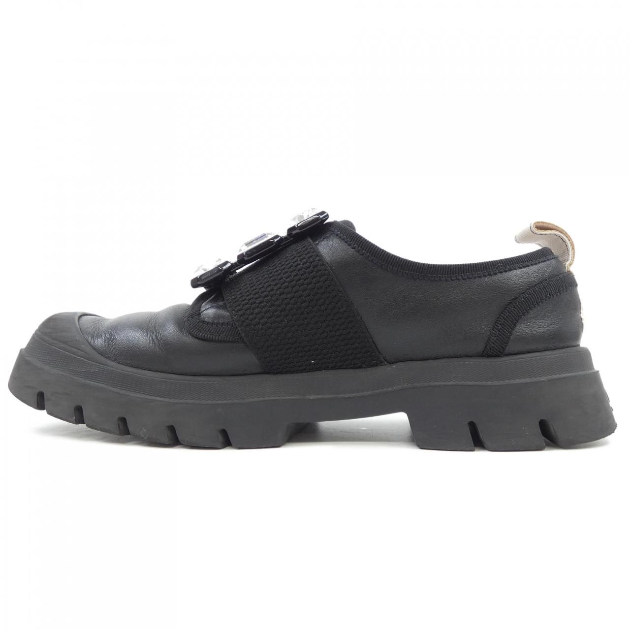 ロジェヴィヴィエ ROGER VIVIER ウォーキーヴィヴ ストラスバックル レザー スニーカー