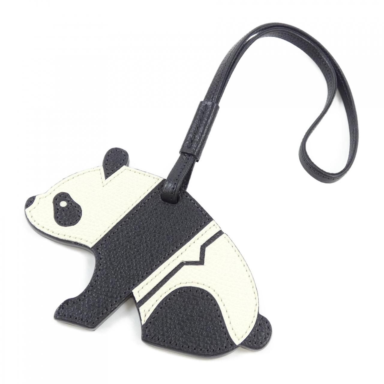 ヴァレクストラ VALEXTRA パンダチャーム SGNL01028L99OS99WW KEY HOLDER