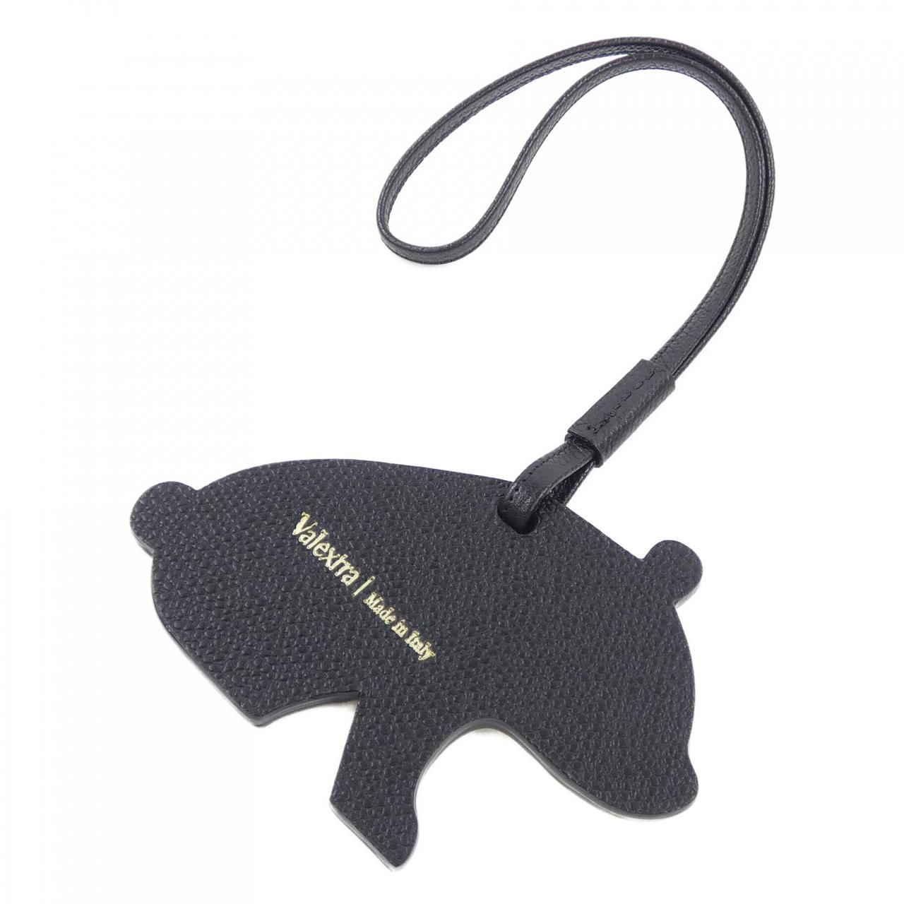 ヴァレクストラ VALEXTRA パンダチャーム SGNL01028L99OS99WW KEY HOLDER