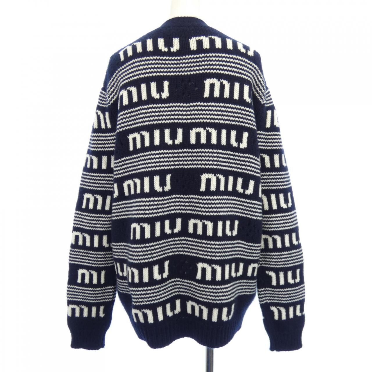 ミュウミュウ MIU MMF 685 S 231 12 KB カーディガン