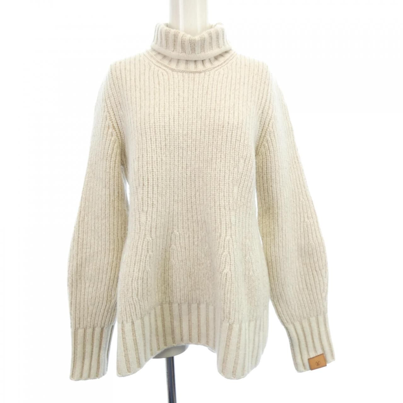 ルイヴィトン LOUIS VUITTON プリーツウエストタートルネックプルオーバー FRKL57QIM ニット