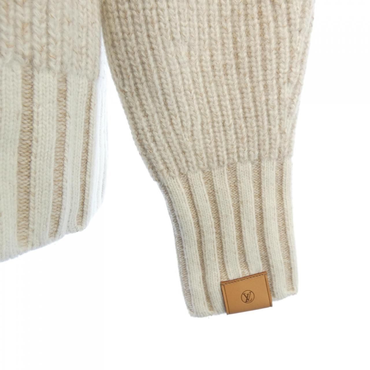  ルイヴィトン LOUIS VUITTON プリーツウエストタートルネックプルオーバー ニット 長袖 ニット セーター