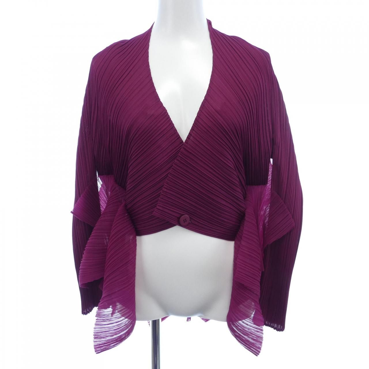 プリーツプリーズ PLEATS PLEASE PP73-JO692 カーディガン