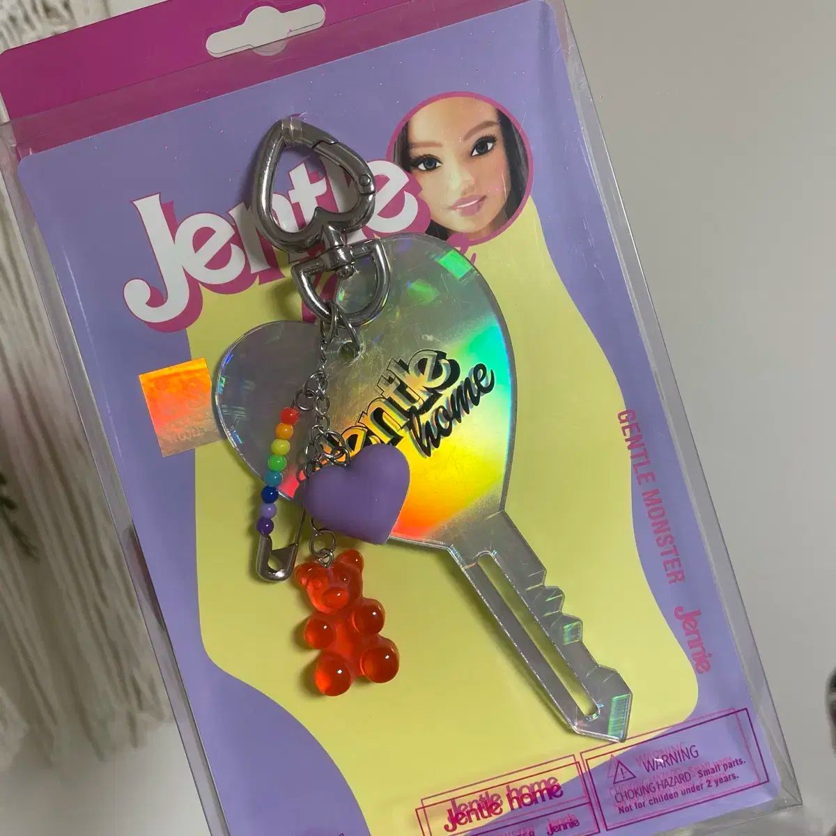 未開封 モデル Jentle home 젠틀홈 ジェニ キーホルダー