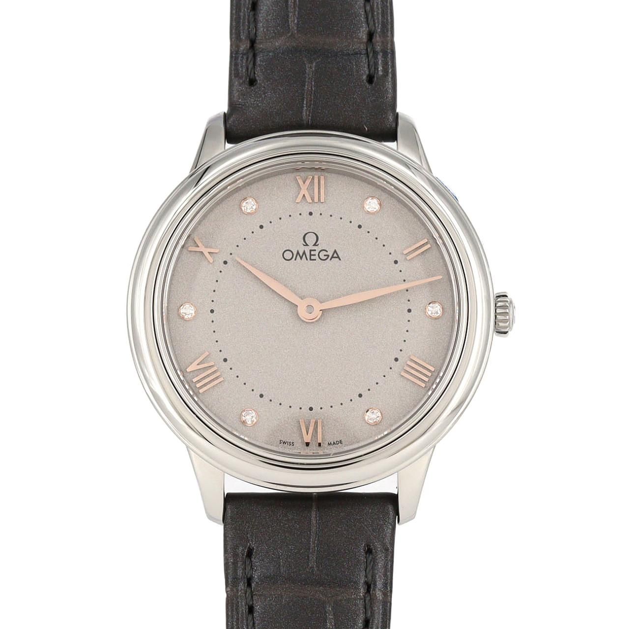 オメガ デ･ヴィルプレステージ･6P 434.13.30.60.56.001 SS クォーツ