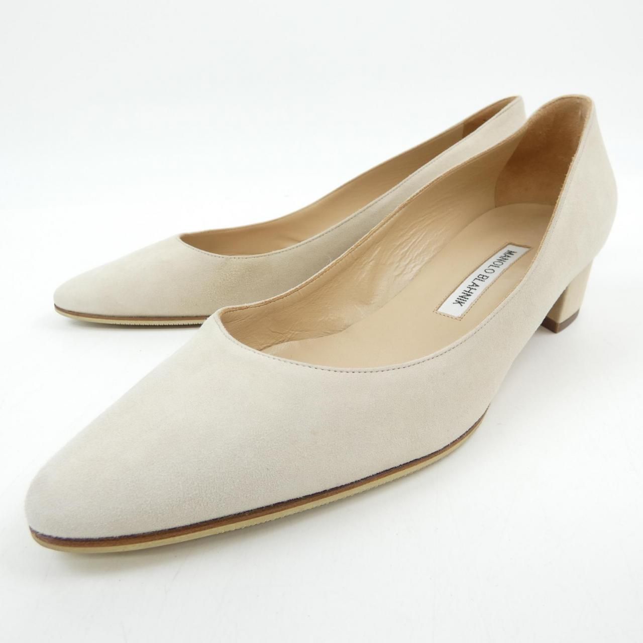 マノロブラニク MANOLO BLAHNIK パンプス - メルカリ