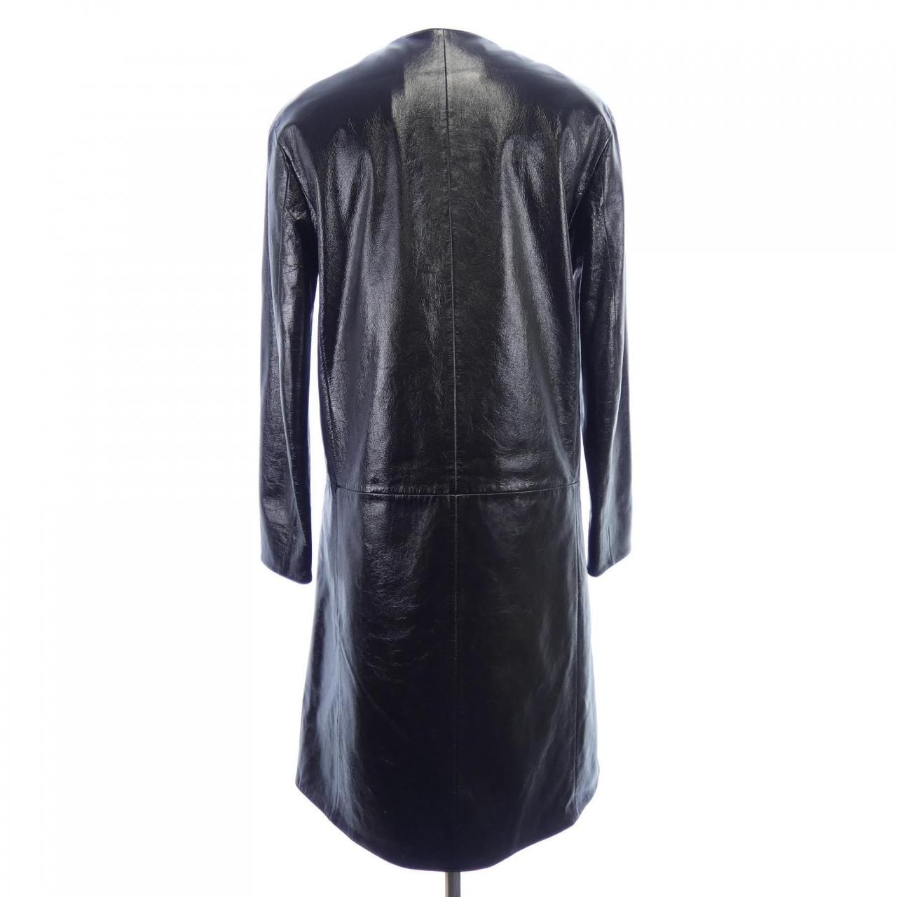 シャネル CHANEL P53921C00302 レザーコート