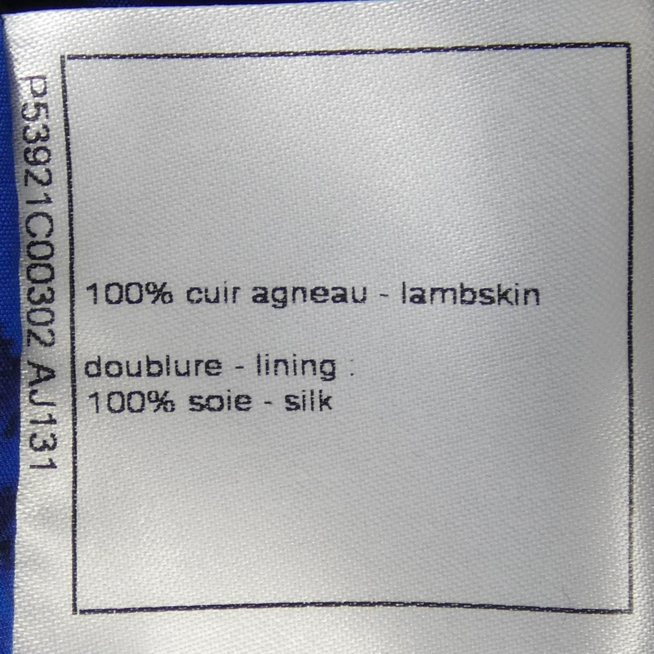  シャネル CHANEL レザーコート その他 レザージャケット ライダース