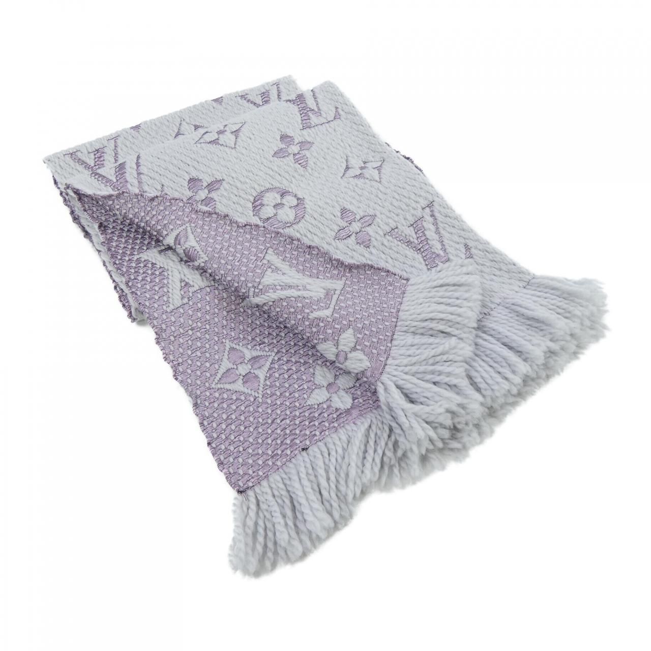 ルイヴィトン LOUIS VUITTON エシャルプ ロゴマニア デュオ M73121 MUFFLER