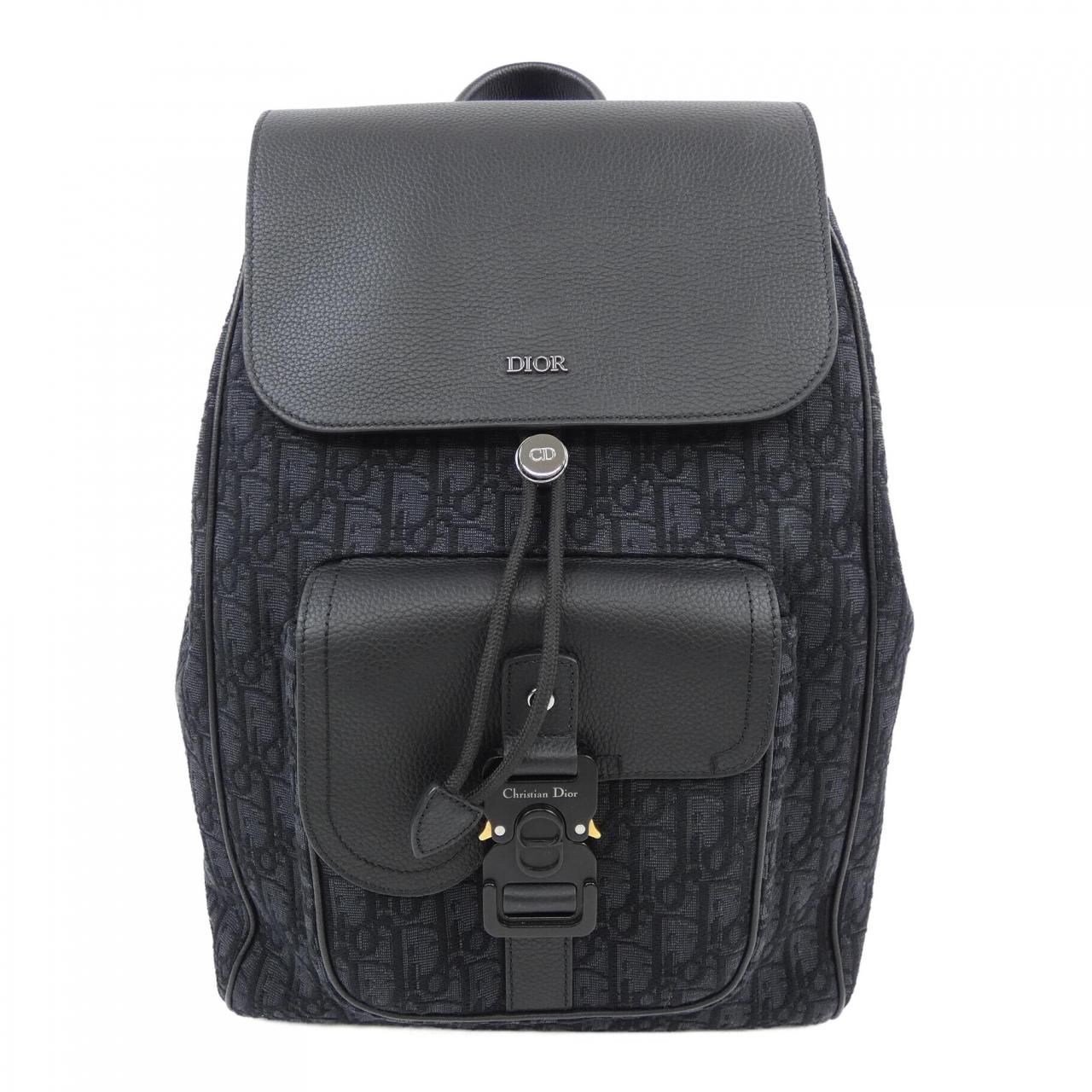 ディオール DIOR SADDLE フラップ付き バックパック オブリーク ジャカード 1ADBA200YKS BACKPACK