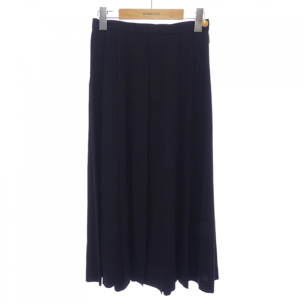 ルイヴィトン LOUIS VUITTON プリーツクレープミディスカート FOSK03FI3 スカート