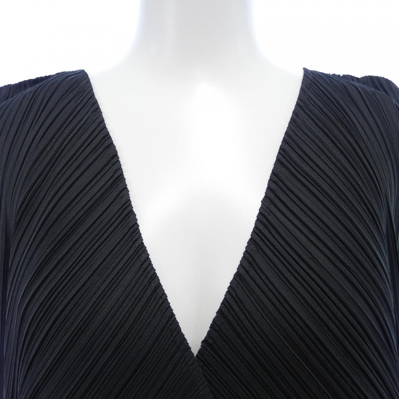  プリーツプリーズ PLEATS PLEASE ロングベスト ニットベスト ベスト ジレ ビスチェ