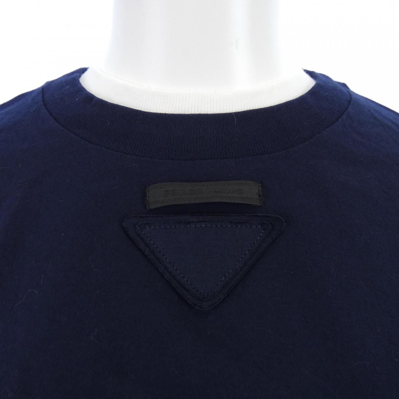 PRADA ファブリックトライアングルロゴ