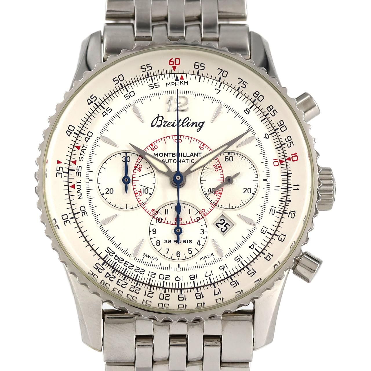 ブライトリング モンブリランデイト A41330 A4133012 G196 SS 自動巻