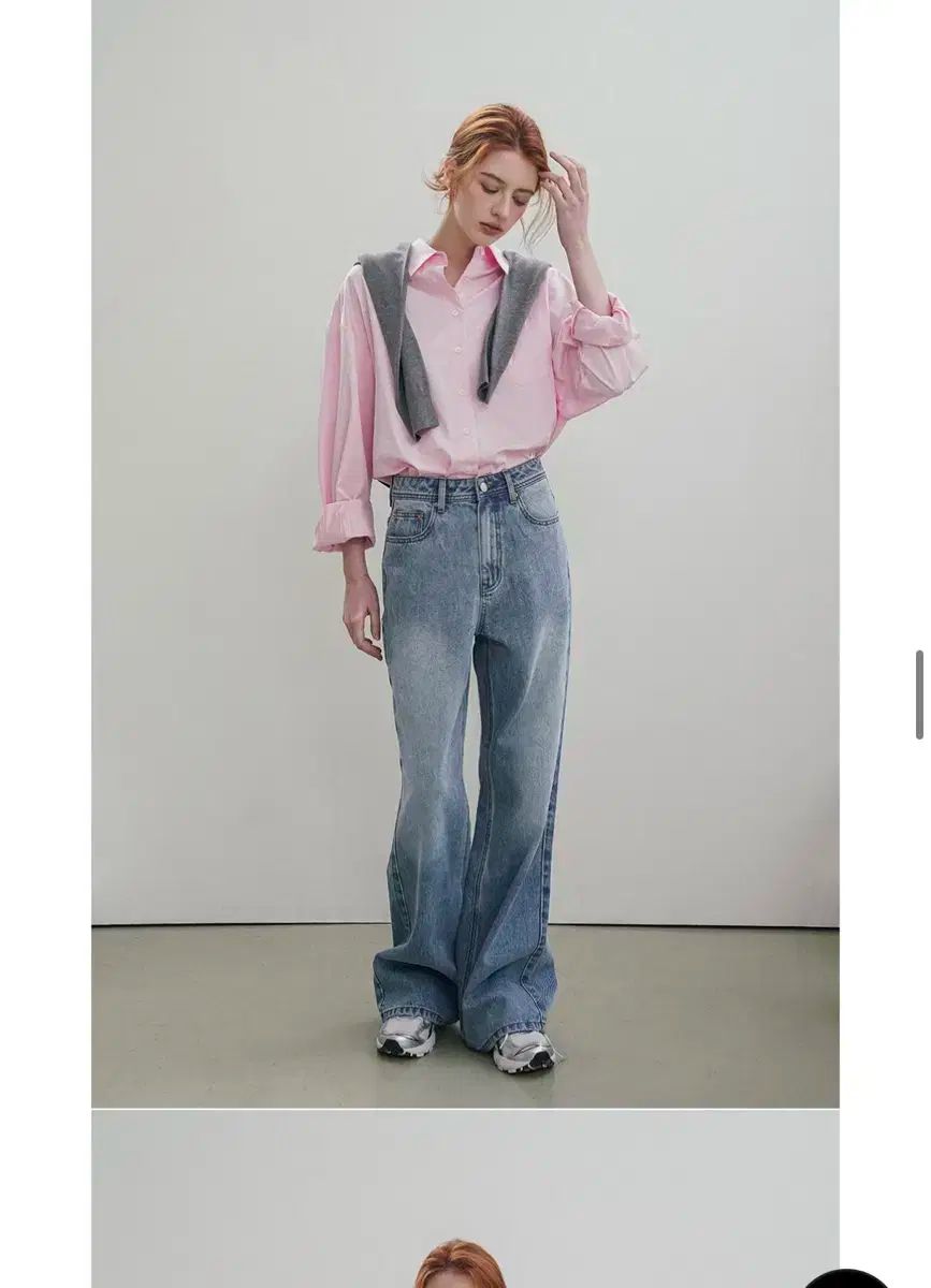 シアージュ アイコニック ブーツカット デニム