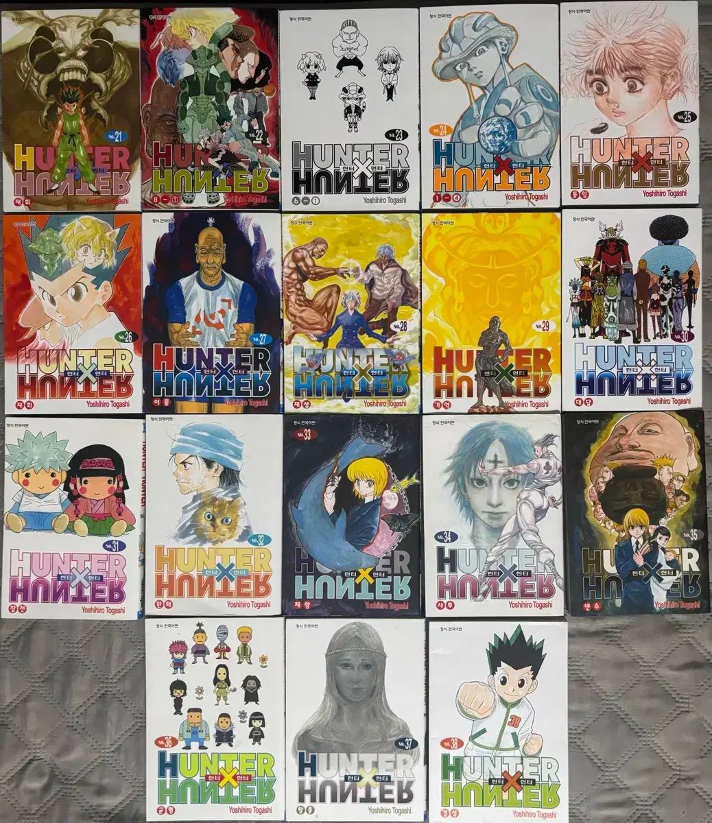  HUNTER×HUNTER 漫画 1-38巻 全巻セット 漫画
