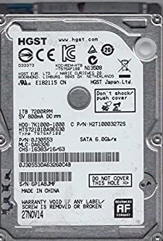 【】「非常に良い」hts721010?a9e630、PN 0j30553、MLC da6326、Hitachi 1?TBハードドライブSATA 2.5