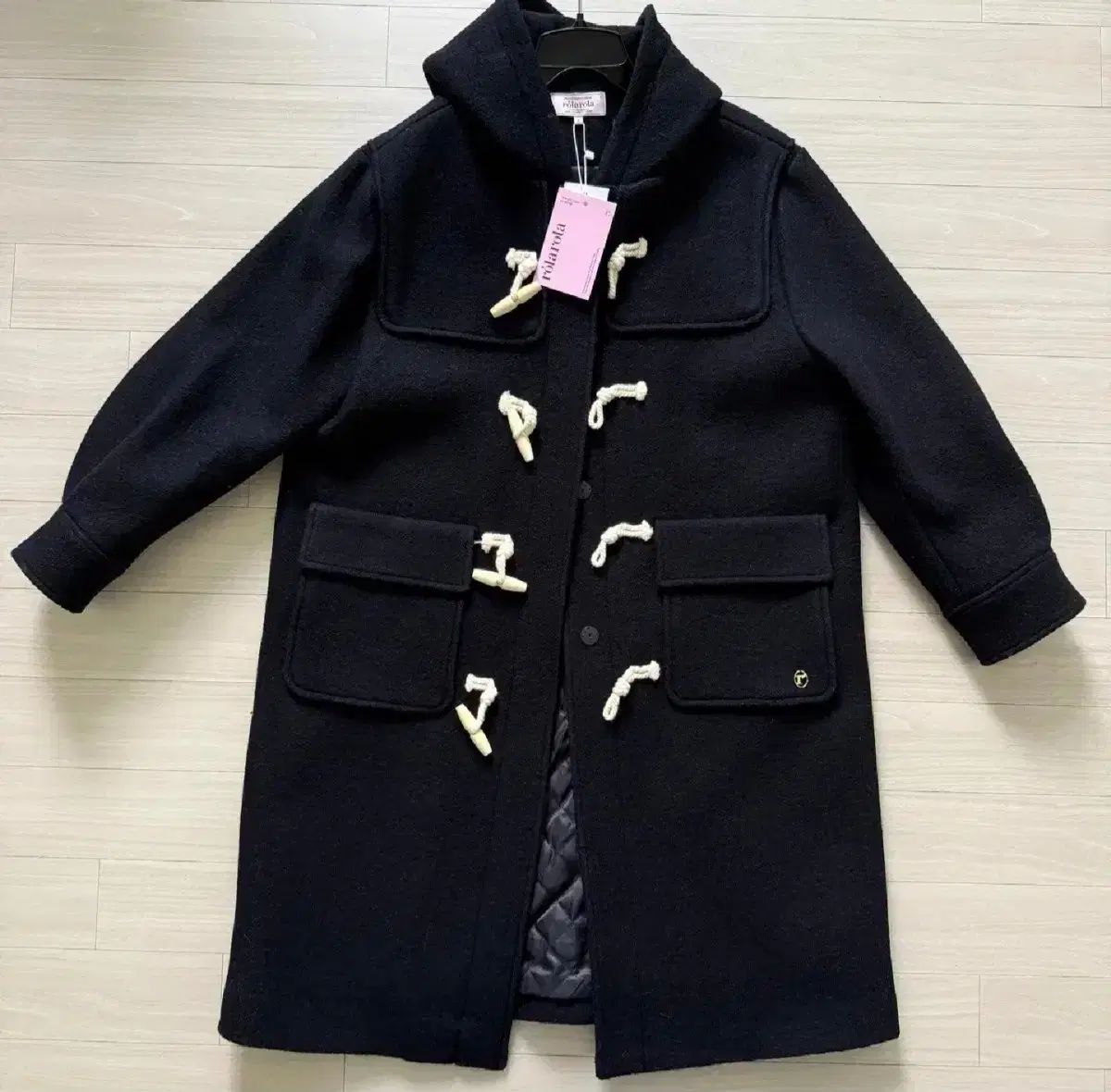 ROLAROLA ロラロラ フード ダッフル コート GULLKHAN_COM