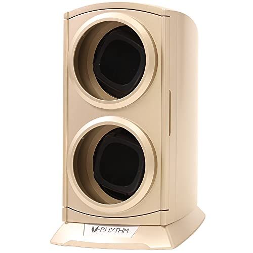 ベルソス ワインディングマシーン 縦型ツイン LEDライト付き シャンパンゴールド 2本巻き VS-WW012 cf70d19a