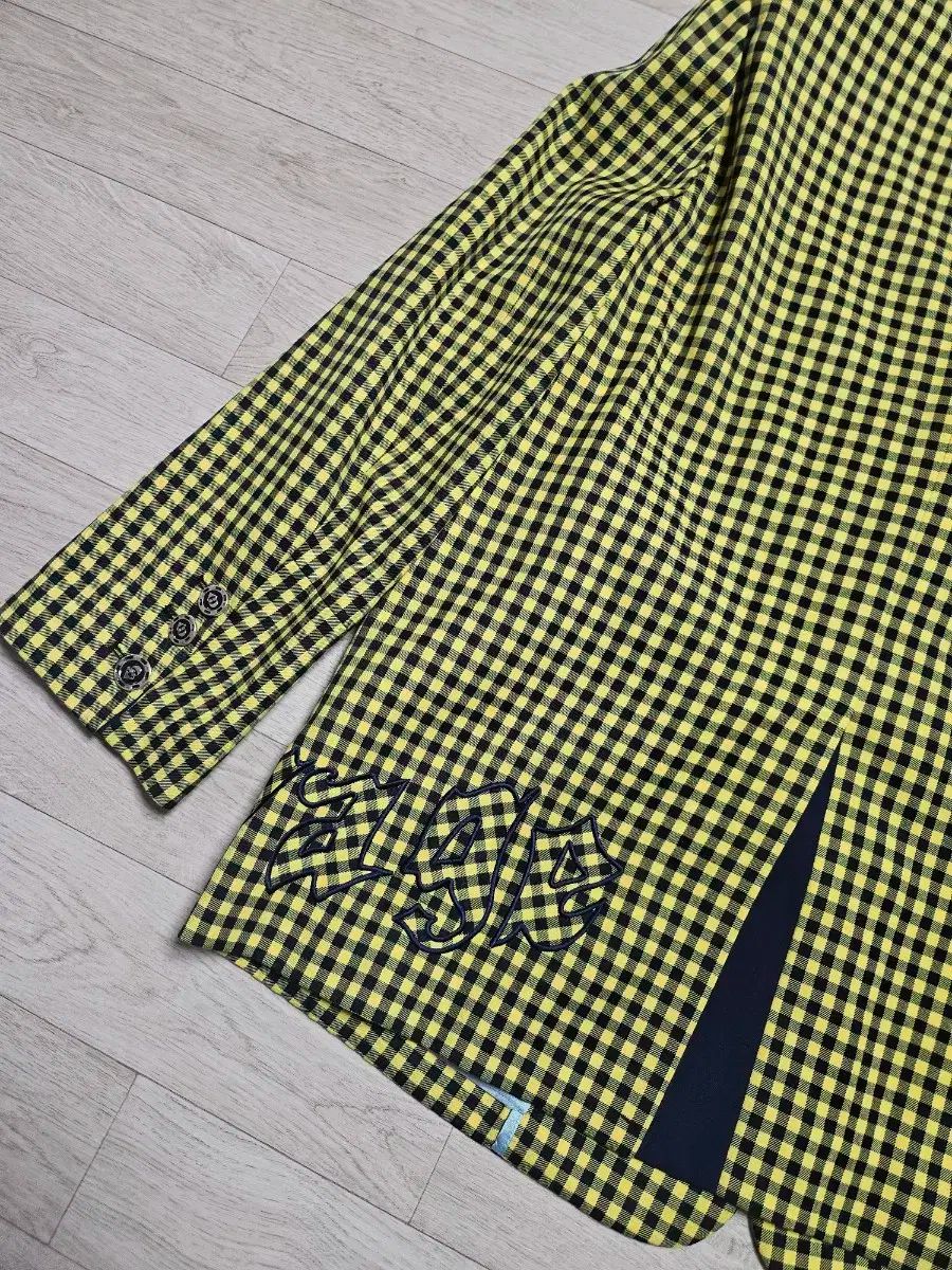  LUCKY CHOUETTE イェロー CHECK ジャケット テーラードジャケット ジャケット アウター