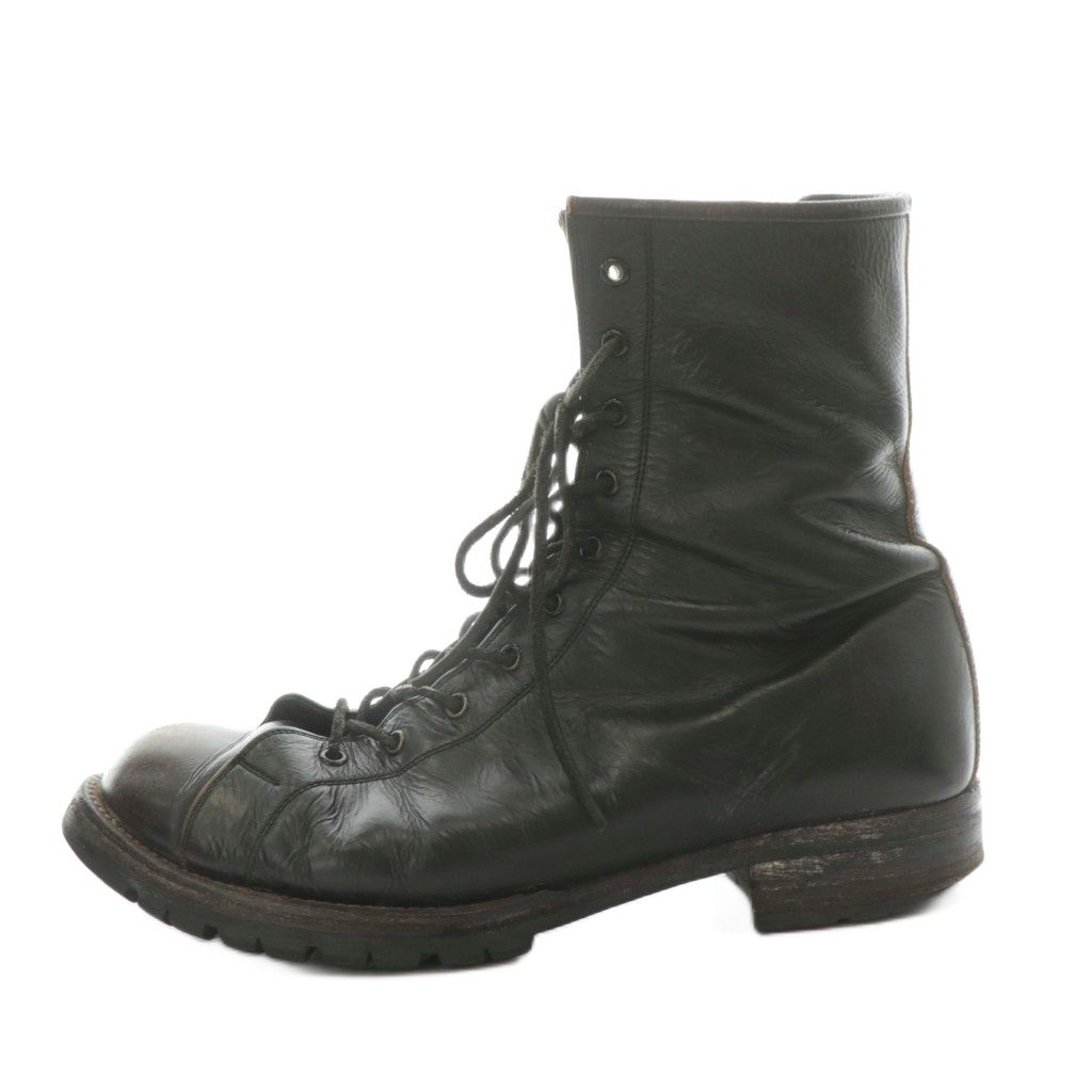 ミハラヤスヒロ MIHARA YASUHIRO ショートブーツ レースアップ レザー