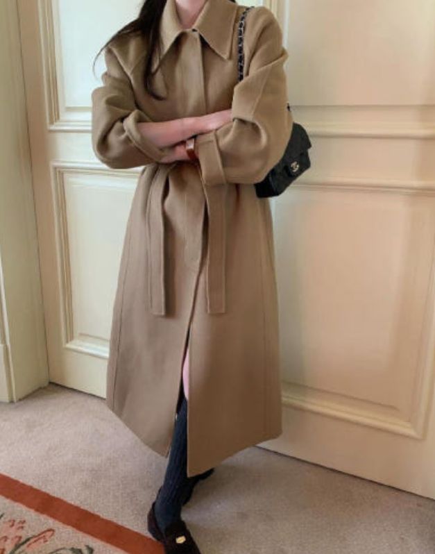 プリティヤングシング PYT hedn Single ハンドメイド Long コート キャメル