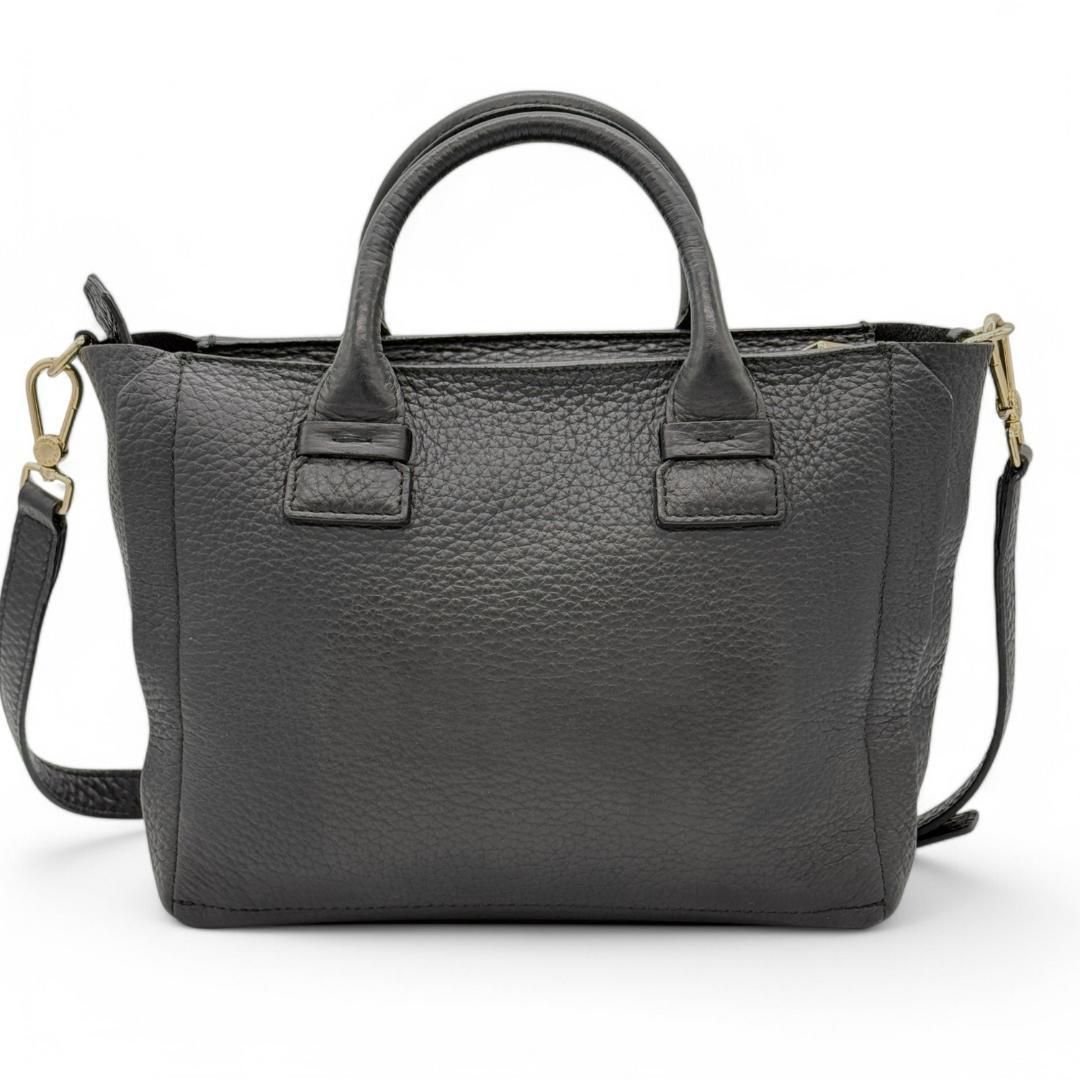 美品】フルラ ショルダーバッグ 2way カプリッチョ ハンドバッグ シボ