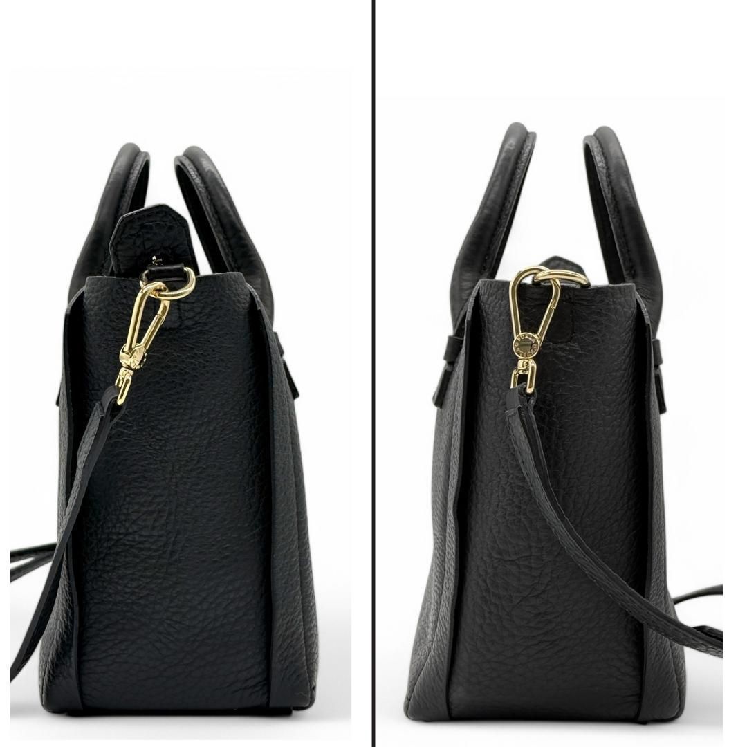 美品】フルラ ショルダーバッグ 2way カプリッチョ ハンドバッグ シボ