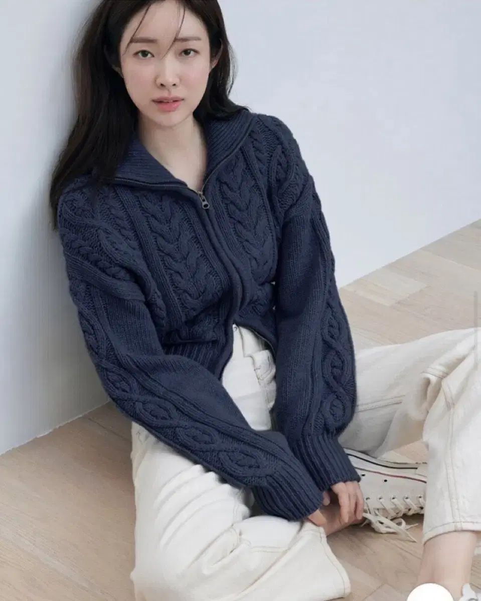 シティーブリーズ ニット ジップアップ