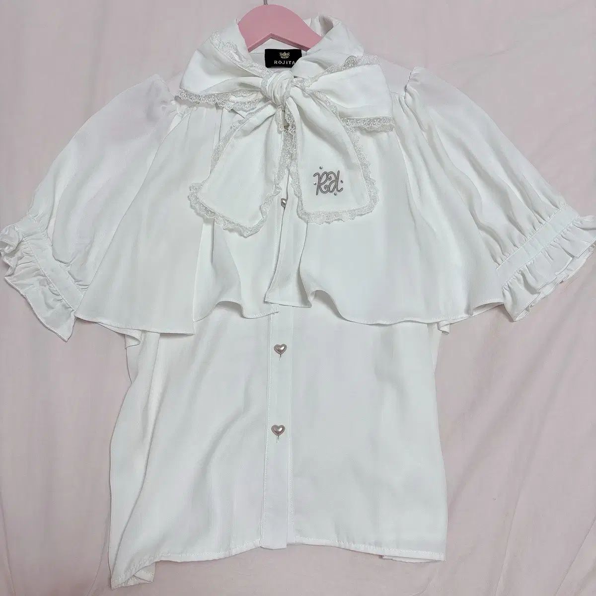 ROJITA ロジータ ケープ ブラウス