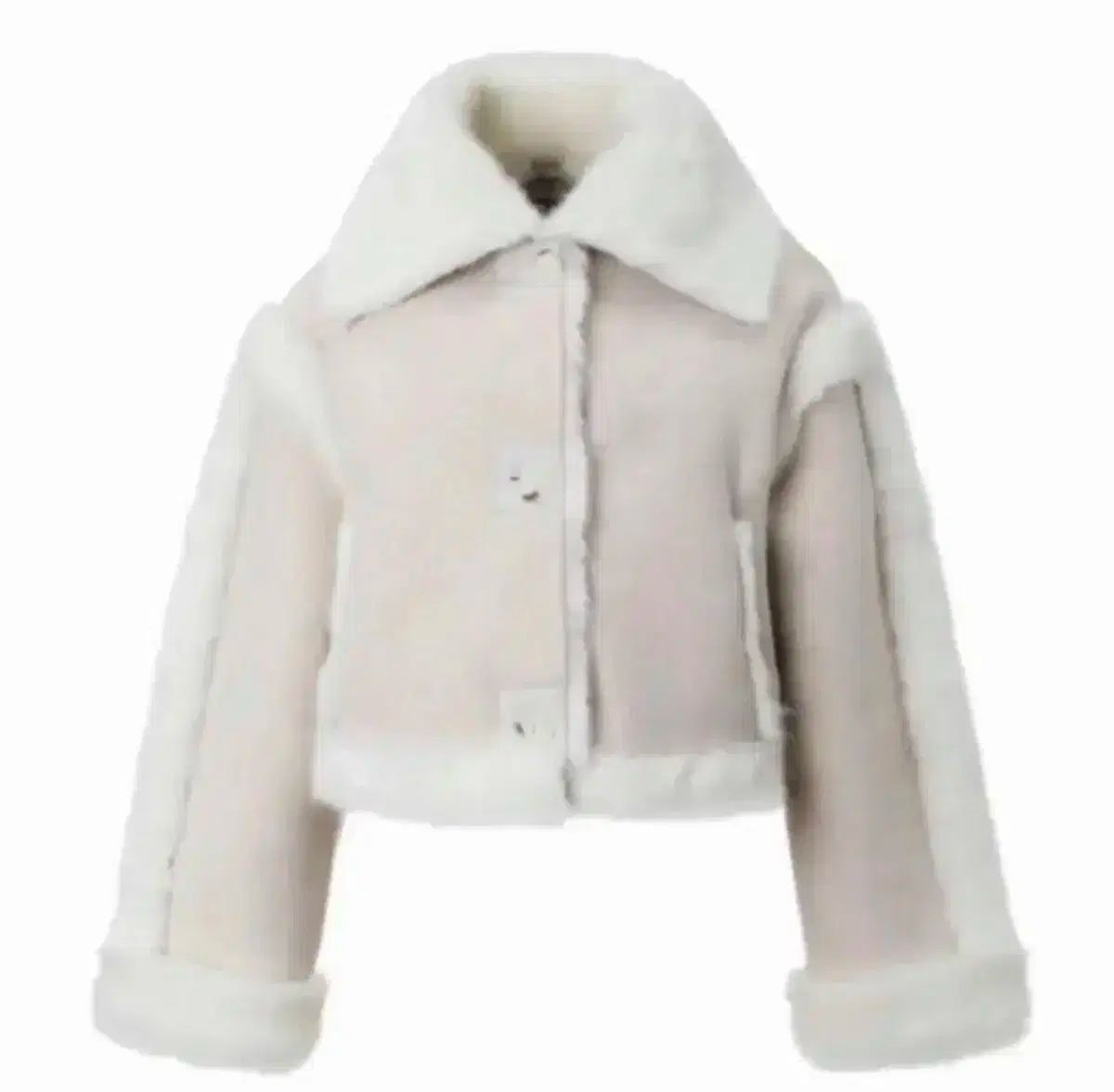 スリータイムズ バニーファー ムートン 21バージョン アイボリー